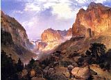 Thomas Moran Famous Paintings - Golden Gateway to the Yellowstone